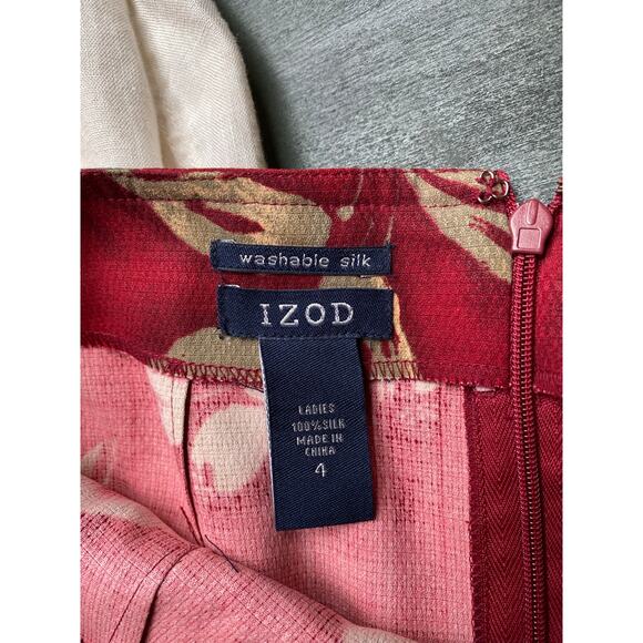 Floral Silk Skirt Set - Picture 9 of 10